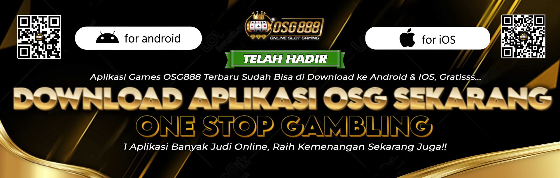 Aplikasi Mobile Judi Slot Online OSG888