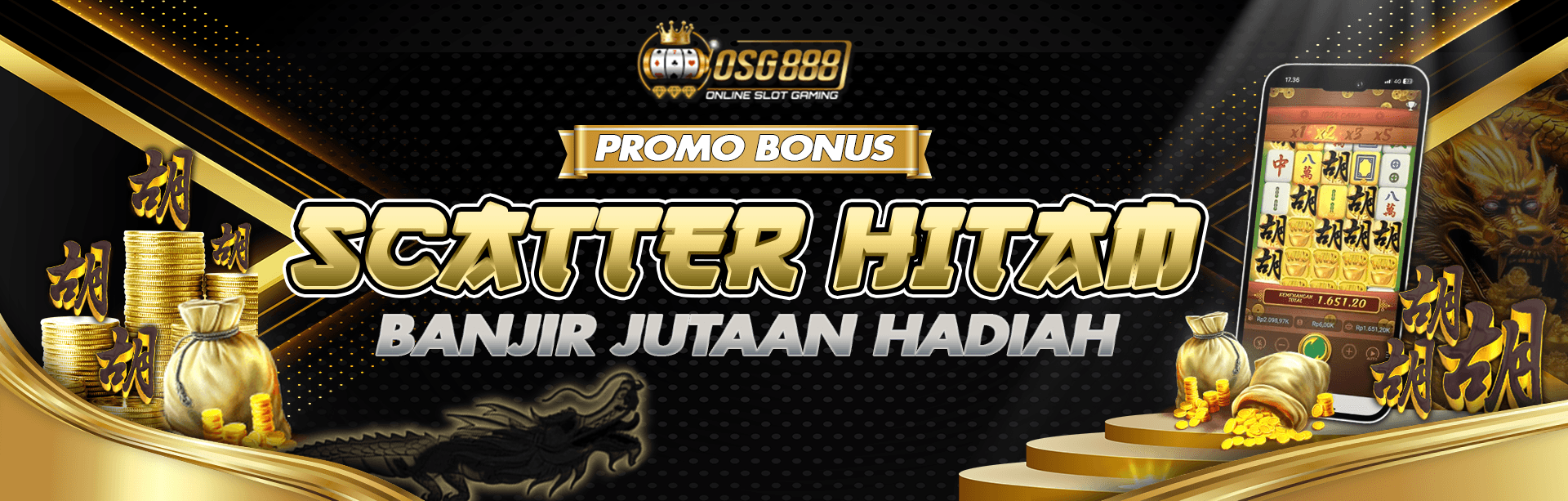 EVENT SCATTER HITAM SLOT MAHJONG PP