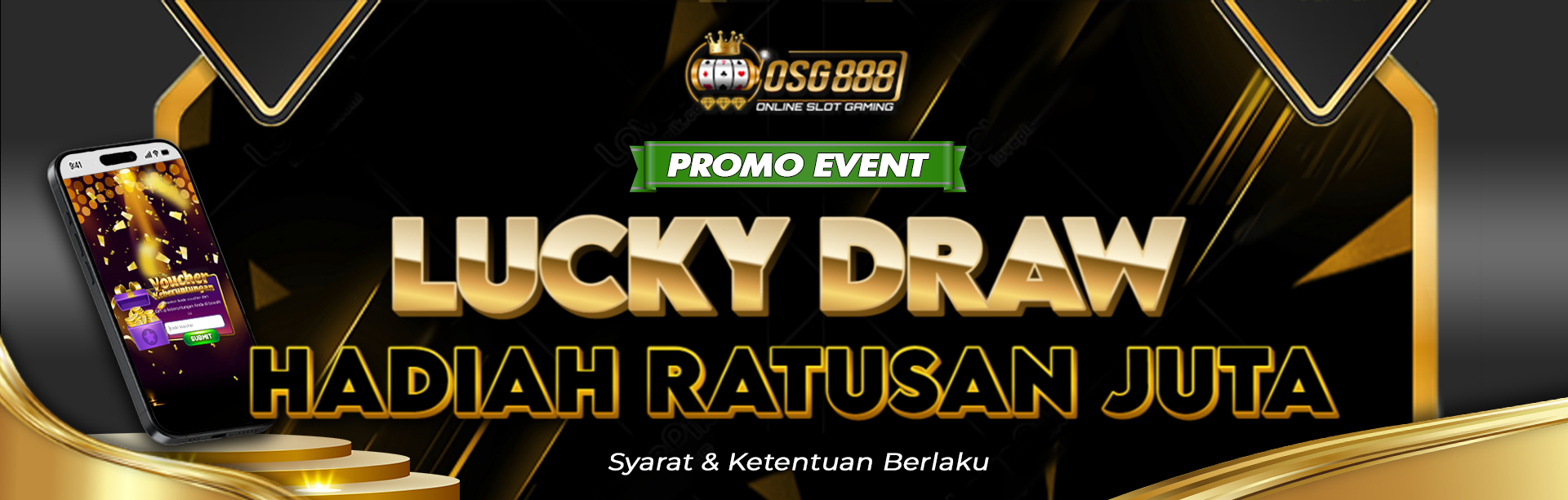 EVENT BONUS LUCKY DRAW OSG888