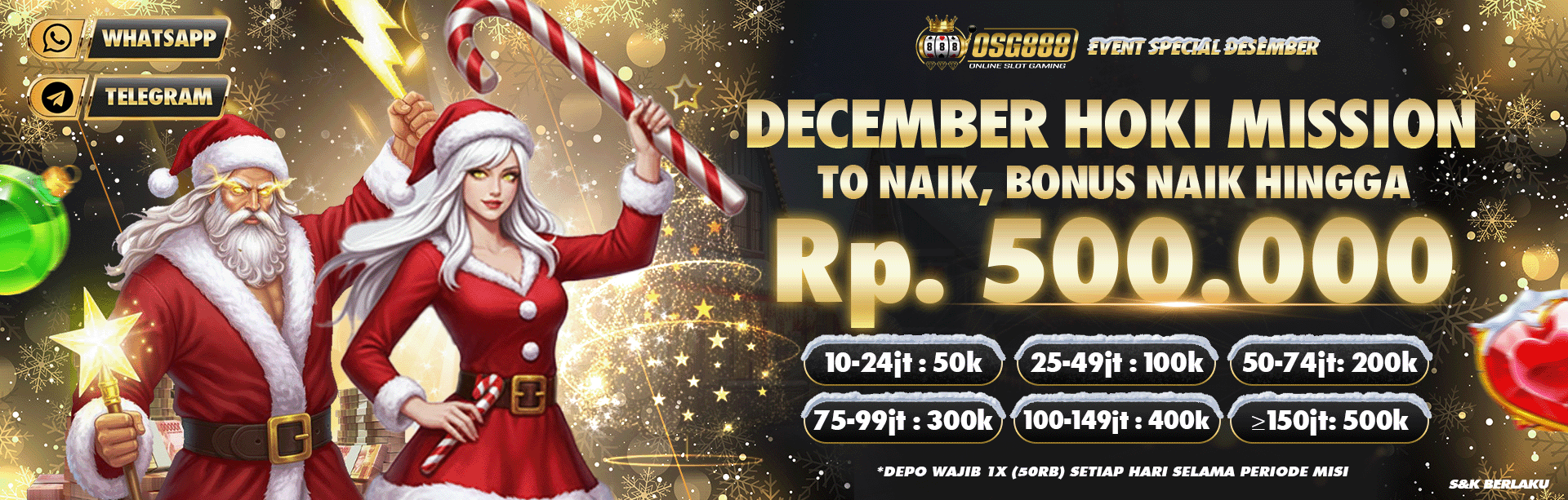 EVENT DECEMBER HOKI MISSION