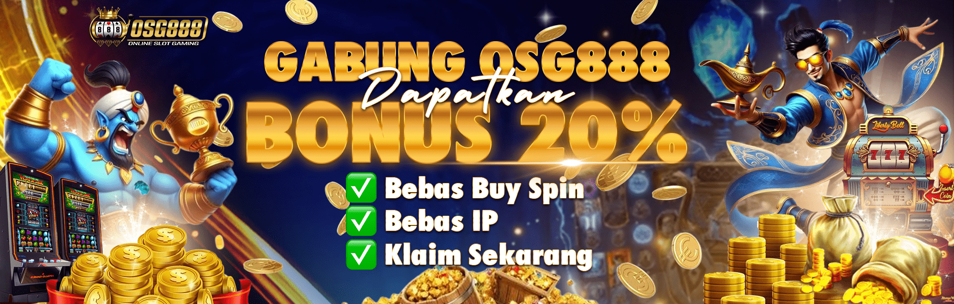 Promo Bonus New Member 20%