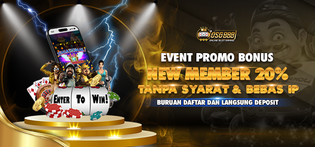 Promo Bonus New Member 20%