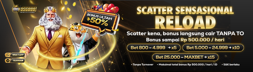 ✨ SCATTER SENSASIONAL RELOAD ✨